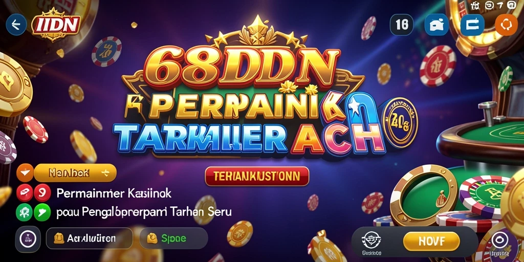 Screenshot utama 68IDN menampilkan gameplay Kasino yang seru dan interaktif.