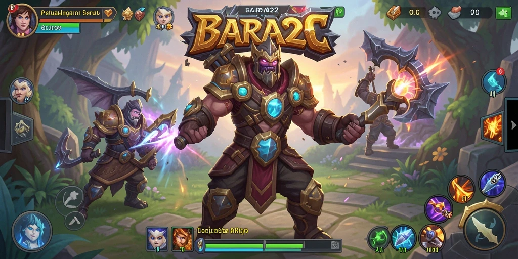 Screenshot gameplay BARA22 menampilkan aksi seru dan petualangan yang menegangkan.