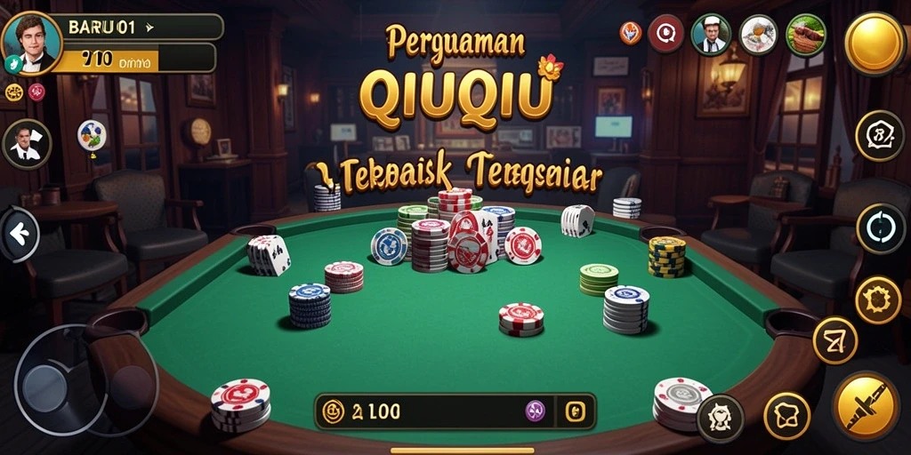 Tampilan menarik dari gameplay QiuQiu di BARU01.