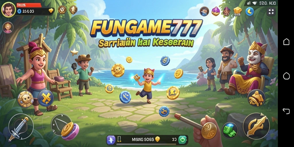Screenshot gameplay FUNGAME777 yang menunjukkan momen seru dan mendebarkan.