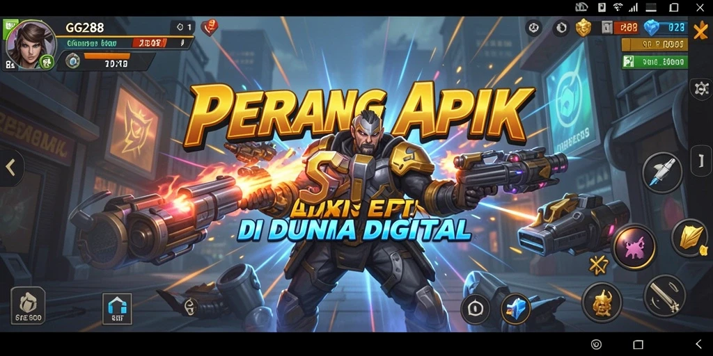 Tampilan gameplay GG288 yang menegangkan dan penuh aksi.