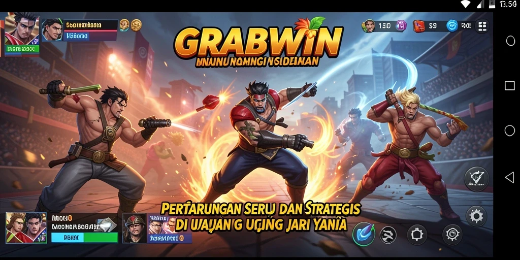Tampilan gameplay Fighting yang intens dan mengasyikkan.