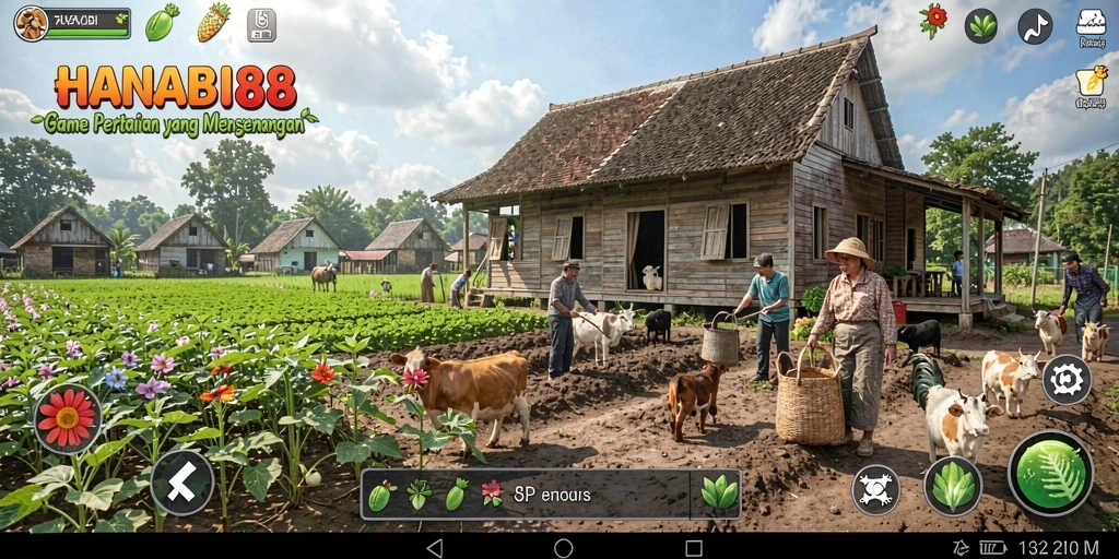 Gameplay menarik di ladang pertanian HANABI88.