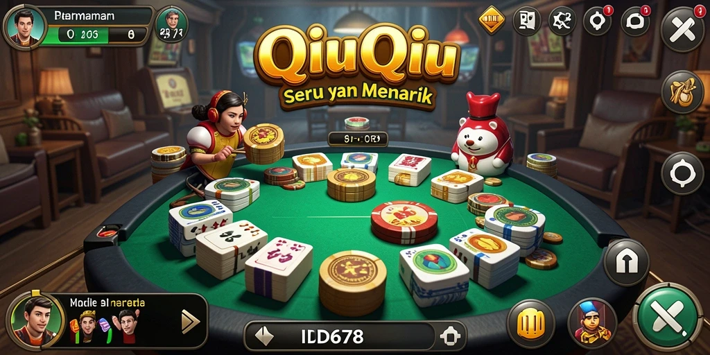 Tampilan gameplay yang seru dan kompetitif di ID678.