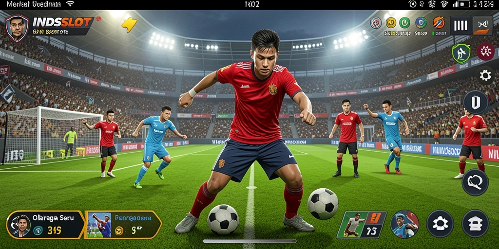 Tangkapan layar gameplay action-packed dalam INDSLOT.