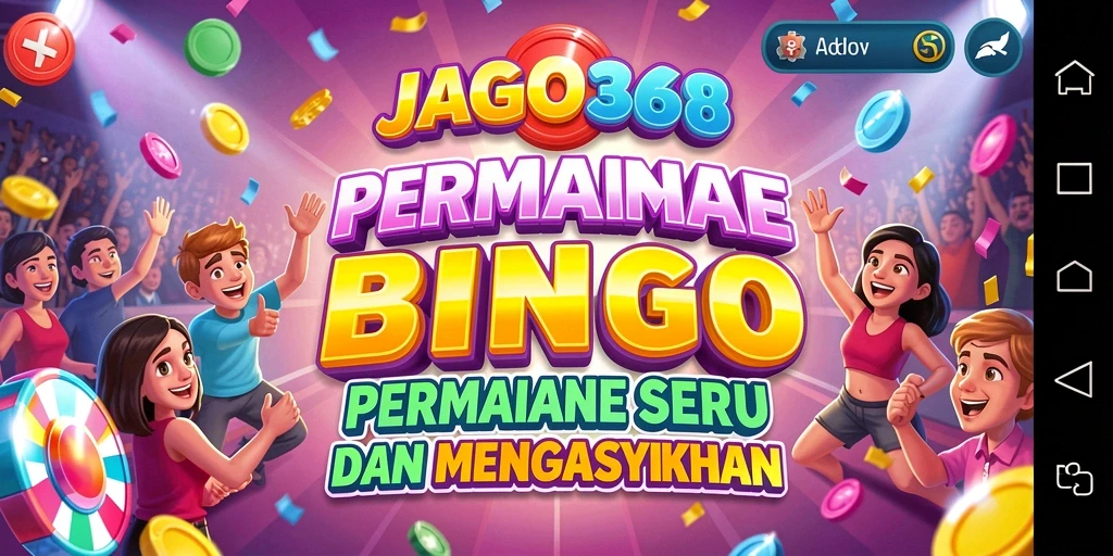 Screenshot gameplay Bingo JAGO368 yang menarik dan interaktif.