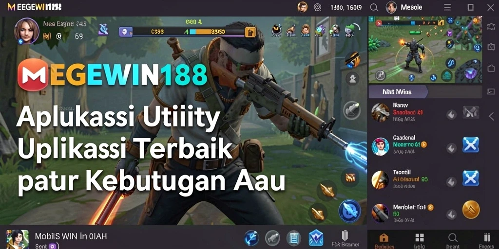 Tampilan antarmuka MEGEWIN188 yang intuitif dan fungsional.