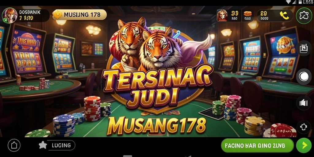 Tampilan gameplay Kasino yang memikat dan interaktif.