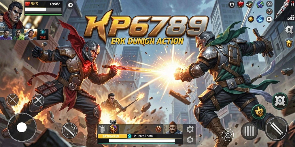 Gameplay intens dari RP6789 dengan pertarungan seru.