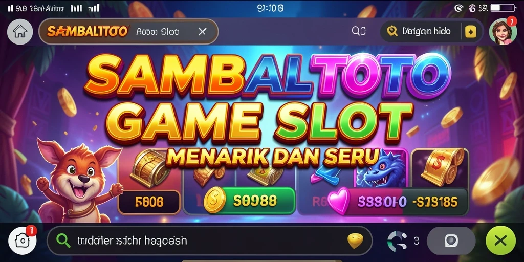Tampilan gameplay yang menakjubkan dari SAMBALTOTO saat berputar.