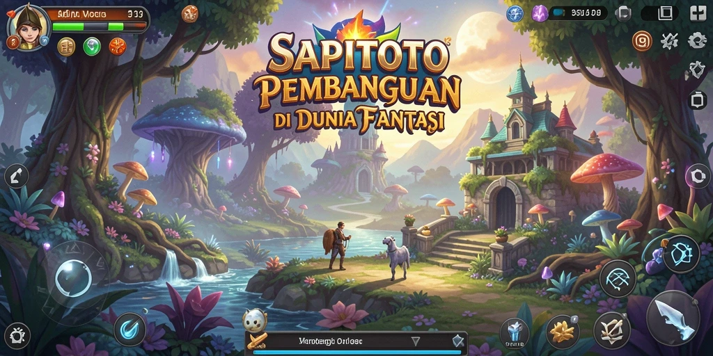 Tampilan gameplay SLG yang seru dan menawan dalam SAPITOTO.