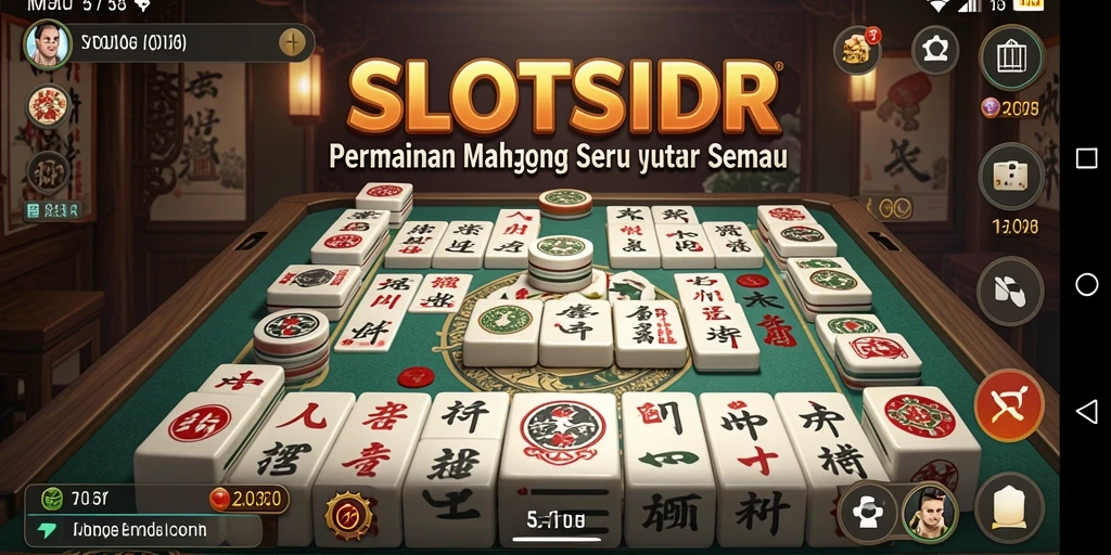 Screenshot gameplay SLOTSIDR menampilkan tantangan Mahjong yang seru.