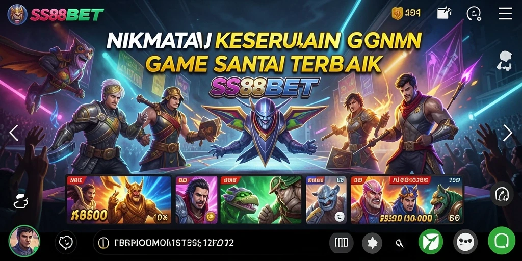 Screenshot gameplay SS88BET yang seru dan interaktif.
