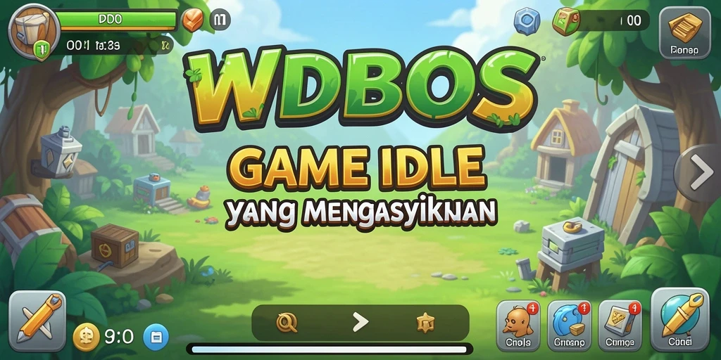 Tampilan gameplay WDBOS yang menarik dan penuh warna.